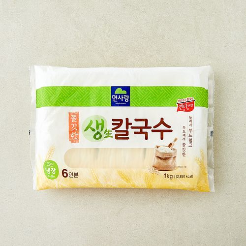 면사랑 쫄깃한 생칼국수, 1kg, 1개