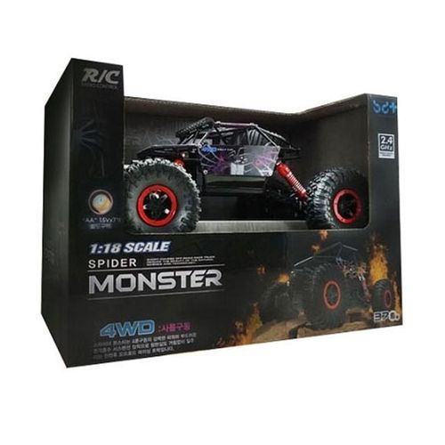 RC카 스파이더 4륜구동 빅타이어 서스펜션 2.4GHz 무선 장난감 자동차 조종놀이 남자 4WD dew+94235xb