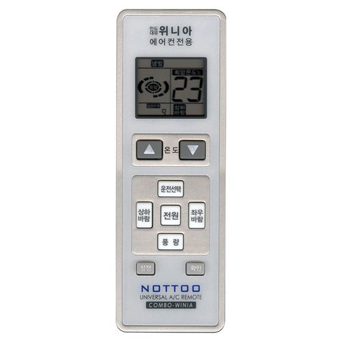 낫투 위니아 에어컨 전용 리모컨, COMBO-Winia, 1개