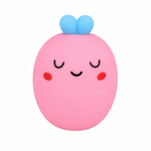 잇츠픽 모찌 캐릭터 말랑이 스퀴시, 1개, 50g, 딸기모찌