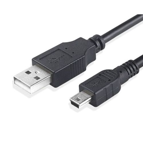 엠앤씨 USB 미니 5핀 케이블 외장하드 디지털카메라 하이패스 톡톡펜 명꼬펜 충전 연결선, 1개, 0.8m