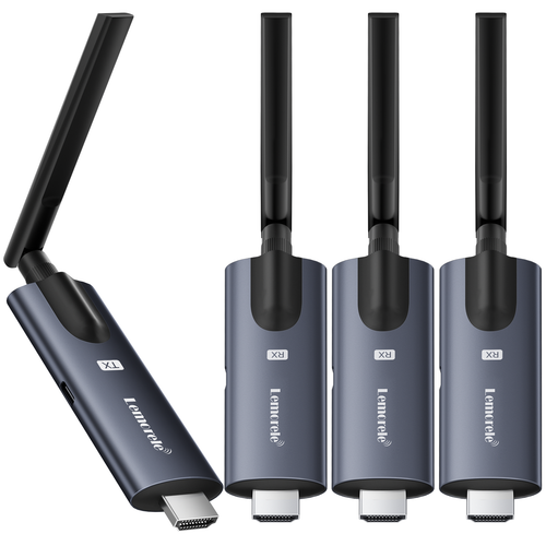 Lemorele HDMI 송신기 100-200미터 전송 거리 1 송신기는 4개의 수신기를 지원합니다, 1개, R1030