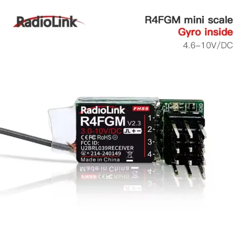 원래 Radiolink 2.4GH R7FG 수신기 자이로 RC 자동차 보트 작업