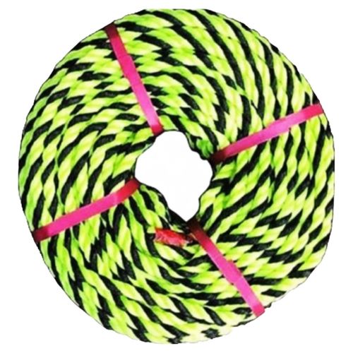 MK RUBBER 로프 형광로프 안전 국산 밧줄 다용도 현수막 노끈 캠핑 8mm x 100M, 형광 블랙, 1개