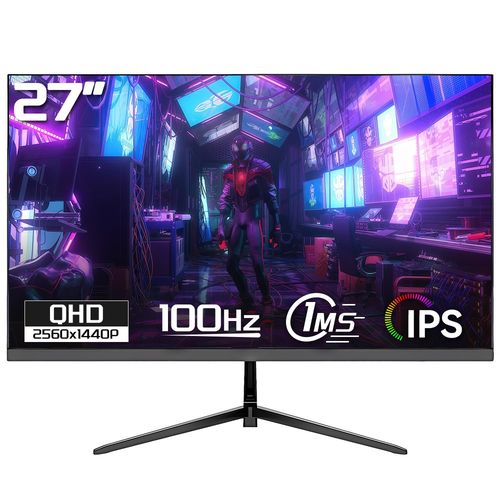 27인치 게임용 모니터, QHD 2K 100Hz평면, 2k 180Hz, UHD 4k 160Hz, IPS 패널, 2560*1440 100Hz, 70cm