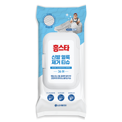 홈스타 신발얼룩 제거티슈 36p