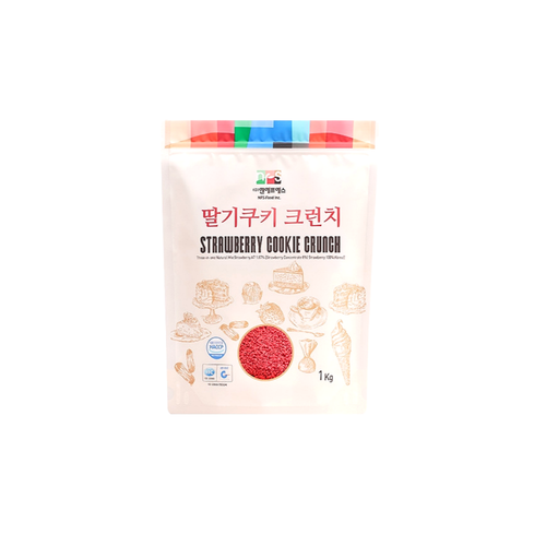 NFS 딸기쿠키 크런치, 1kg, 10개