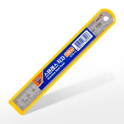 알파 스텐레스직자 STR-15 유광 15cm 10개입