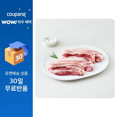 선진포크 한돈 무항생제 인증 삼겹살 구이용 (냉장), 1개, 300g