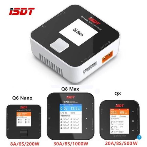 ISDT Q8 MAX Lite Q6 NANO BattGo 고출력 배터리 밸런스 충전기 방전기 RC FPV 드론용 8S Lipo 배터리 500W