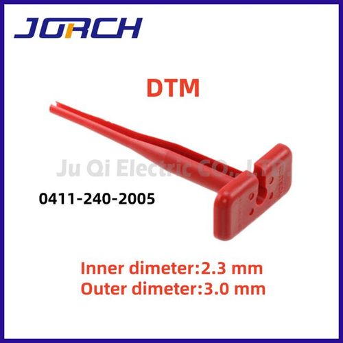 1 PC DT DTP DTM 터미널 제거 도구 자동차 전기 배선 압착 커넥터 핀 추출기 (색상-Red, 패키지 수량-1 PC)