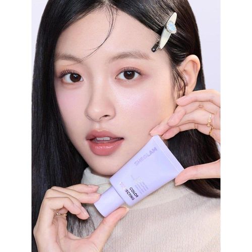 쉬글램 프라이머 보라색 퍼플 SHEGLAM Even Better 모공 블러