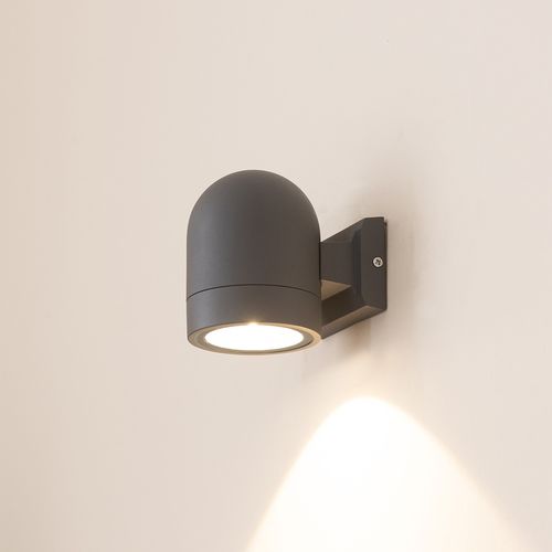 히트조명 LED 쿠키 벽등 5W F31054GR, 그레이