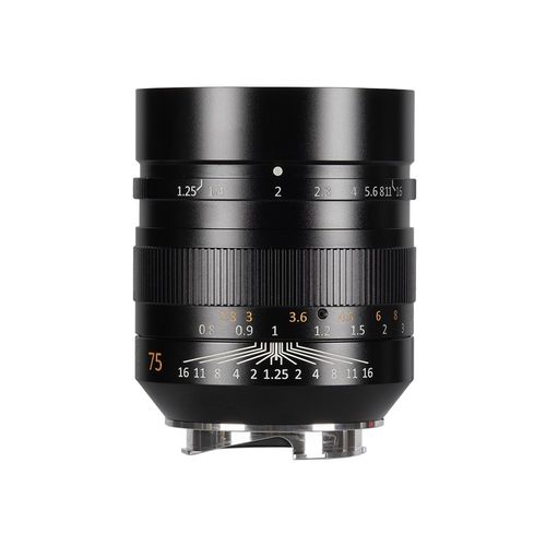 7Artisans 7장인 75mm F1.25 라이카 M Mount II 블랙