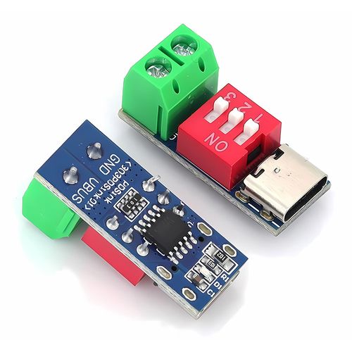 PD 트리거 모듈 고속 충전 보드 5-20V 조정 가능 USB C 타입 100W 전압 커넥터 전원 공급