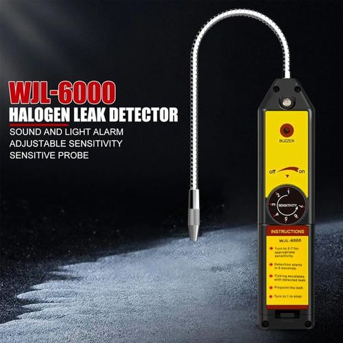 WJL-6000 프레온 누출 감지기 할로겐 누출 감지기 냉매 HVAC 에어컨 R22 R410A R134A R1234YF CFC HFCs