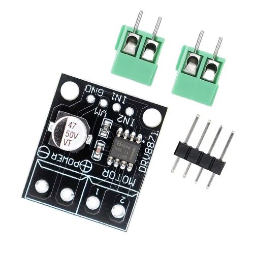 DRV8871 듀얼 DC 모터 드라이버 모듈 PWM 제어 6.5V 45V, 4개