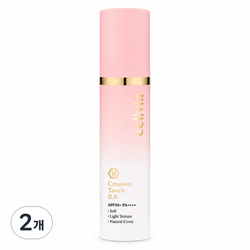 비아블 셀비아 크리에이션 터치 비비크림 50ml, 2개, 50g, 핑크
