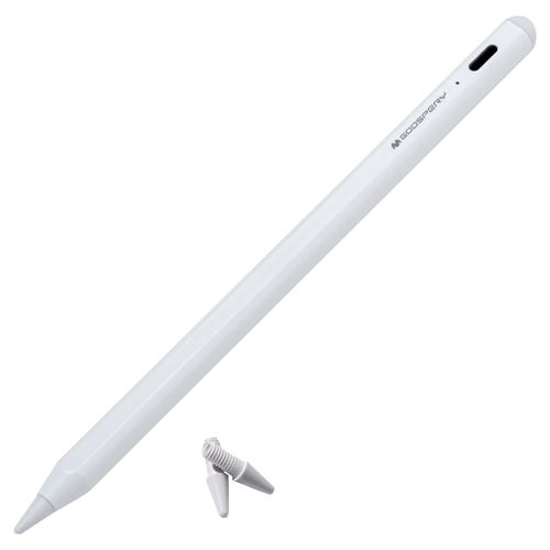 구스페리 아이패드 호환 스타일러스 스마트 터치펜 MC_PEN-002, 화이트, 1개