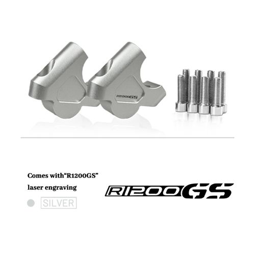 BMW R1250GS R 1250 GS R1200GS LC 어드벤처 ADV S1000XR 오토바이 핸들 바 라이저 32MM 드래그 핸들 바 클램프 확장 어댑터
