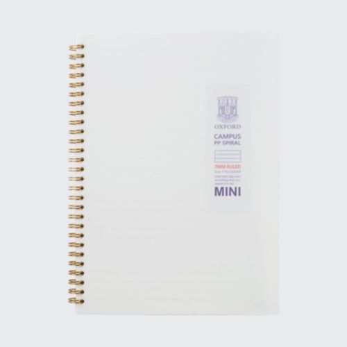 OXFORD 밀크PP 좌철 스프링노트 Mini 80p