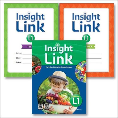 Insight Link 1 세트 (전3권) 교재+Tests+Wordbook, 엔이능률, 초보자