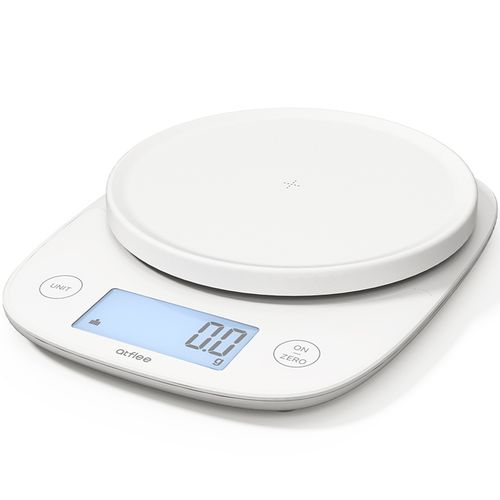 앳플리 FS6 디지털 주방저울, 1kg, 화이트, M89100