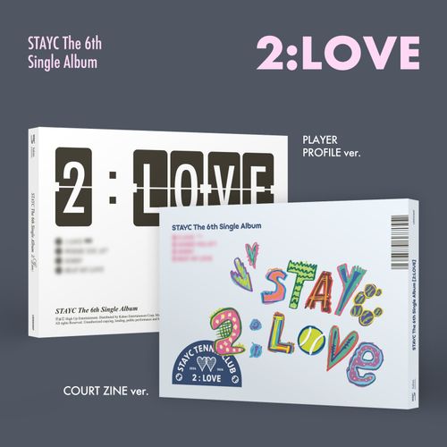 스테이씨 STAYC - 싱글 6집 2:LOVE, 2종 세트