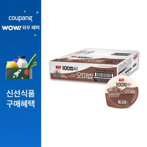 양반 100밥 오미밥, 130g, 24개