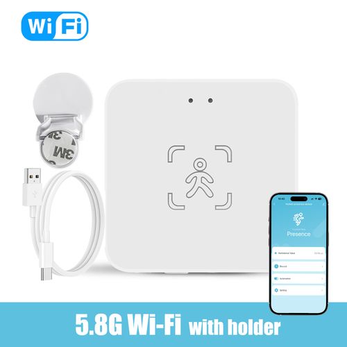Tuya WiFi /Zigbee 인간 존재 감지기 스마트 인체 PIR 센서 MmWave 레이더 마이크로파 모션 센서 강도 감