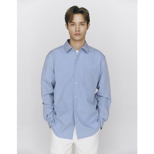 지오다노 변우석포플린 셔츠045502 2J5R3Z 5K1N4L