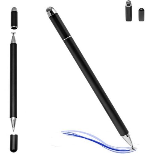 3-in-1 범용 터치스크린 스타일러스 펜, 고감도 및 정밀 정전식 펜 (iPad, iPhone/iPad, Android, Samsung Galaxy, 태블릿 등 모든 호환)