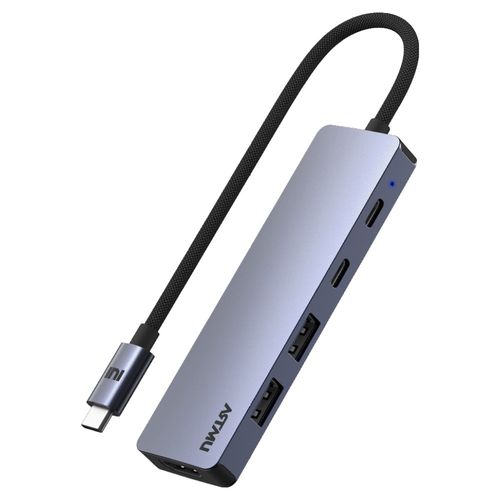 아트뮤 USB C타입 5in1 4K 60hz 5Gbps 멀티 허브 BH310, 1개, 그레이