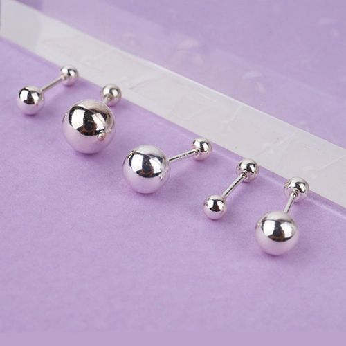 은볼피어싱, 은귀걸이, 동그라미은, 기본볼은피어싱,925, silver