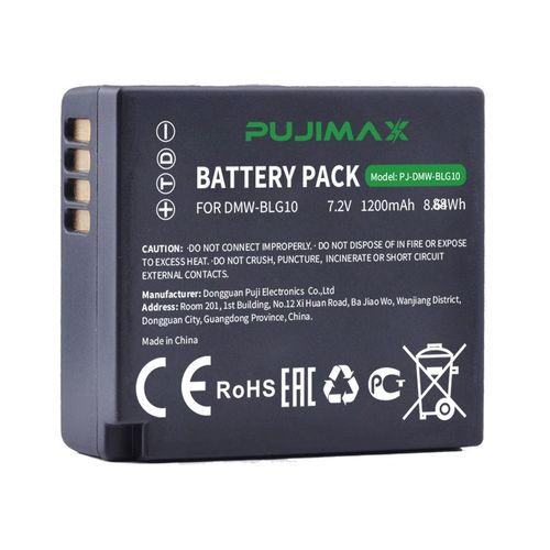 PHOMAX 파나소닉 DMW-BLG10 Lumix GF3 GF5 GF6 GX7 GX80 GX85 GX9 LX100 TX1 TZ80 TZ110 호환 예비 배터리