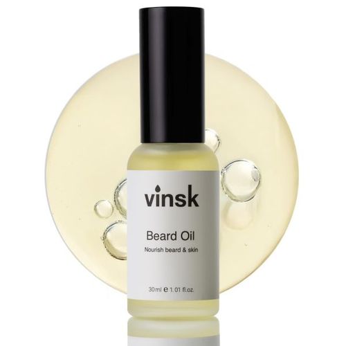 vinsk® 프리미엄 남성용 수염 오일 30ml 3일 수염부터 풀 수염까지 부드럽고 빛나는 수염을 위한 100 천연 보습 연화제