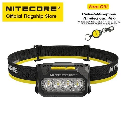 NITECORE HC65 UHE LED 헤드램프 2000 루멘 USB-C 충전식 8 코어 헤드라이트 듀얼 빔 18650 이온 배터리