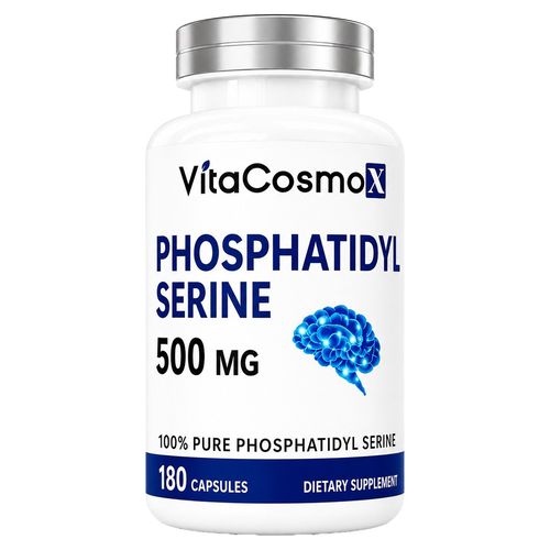 비타코스모엑스 포스파티딜세린 500mg 캡슐, 1개, 180정
