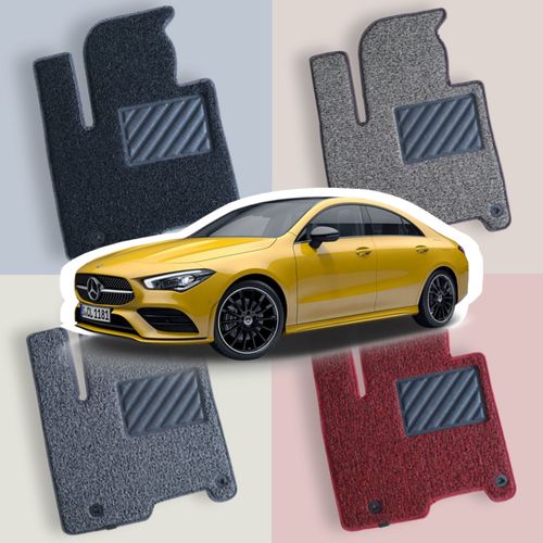 벤츠 CLA 250 220 200 45 AMG 코일매트 한대분 풀세트 카매트 발매트 확장형 바닥매트 발판 깔판 차량용 자동차 차량