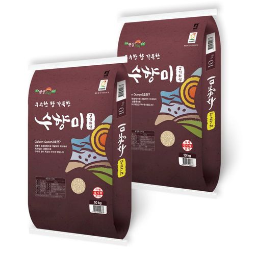수향미 햅쌀 GAP 인증 골든퀸 3호 백미