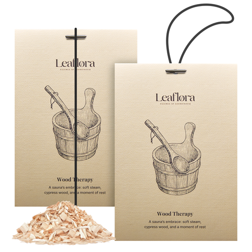리프로라 퍼퓸 차량용 샤쉐 방향제 20g 2개 북유럽, 우드 테라피, 1세트