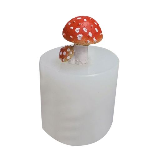 3D 야채 버섯 실리콘 케이크 주형, 초콜릿 비누 주형, DIY 퐁당 주형