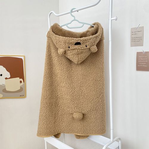 아워리빙 곰돌이 망토 담요
