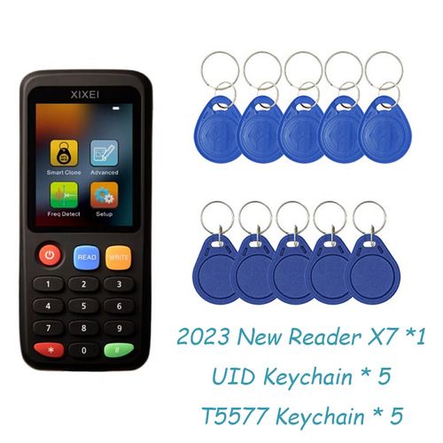 새로운 Rfid 스마트 카드 리더 Ntag213 215 13 56mhz 작가 125khz 디코더 Ic Id 태그 X7 Nfc