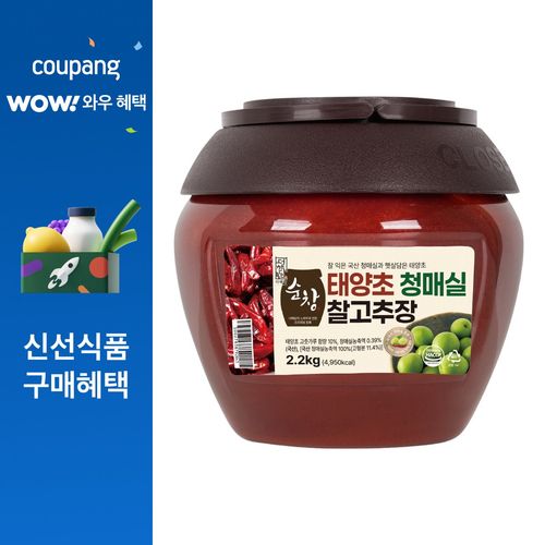 더해담 순창 청매실 찰고추장, 2.2kg, 1개