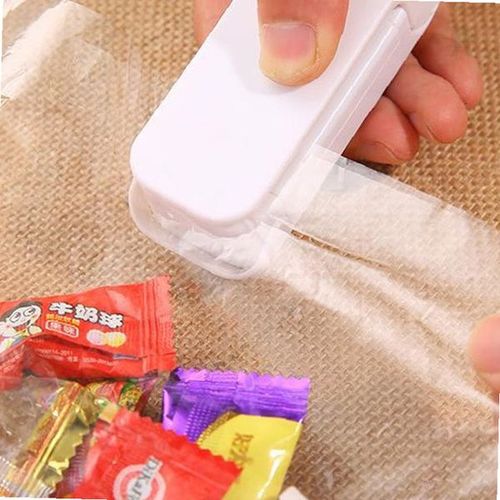 휴대용 실링기 투명 밀봉기 과자 포장지 재밀봉 주방 소형 열접착 보관용품