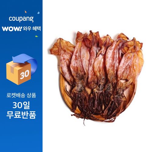 더주 못생겨도 맛있다 쫄쫄이오징어 6미~14미, 220g, 3개
