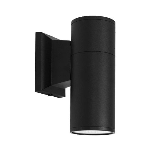 LED 원통 COB 슬림 방수 외부 벽등 1구 5W, 블랙