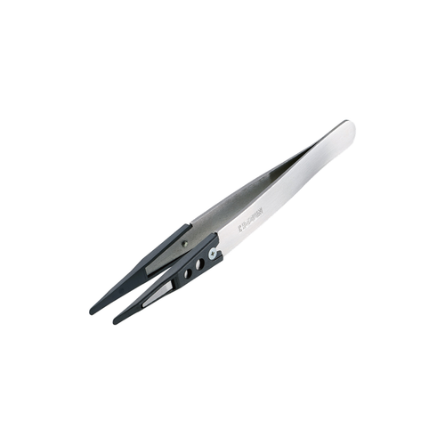 ESD팁교환 핀셋 P-643-S 125mm, 팁 별도구매 가능, 1개, 팁(2.4 R형)