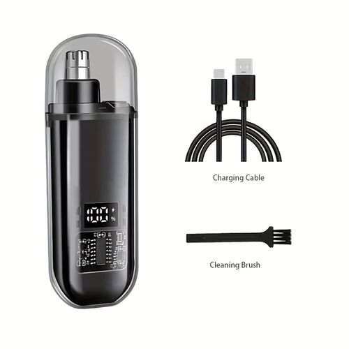 남성에게 USB 충전 코 컴팩트 깎기 귀 빠른 미니 털 휴대용 디자인 전기 트리머